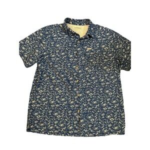 Columbia Shirt Blue Sz‎ L  Bahama Vented Fishing